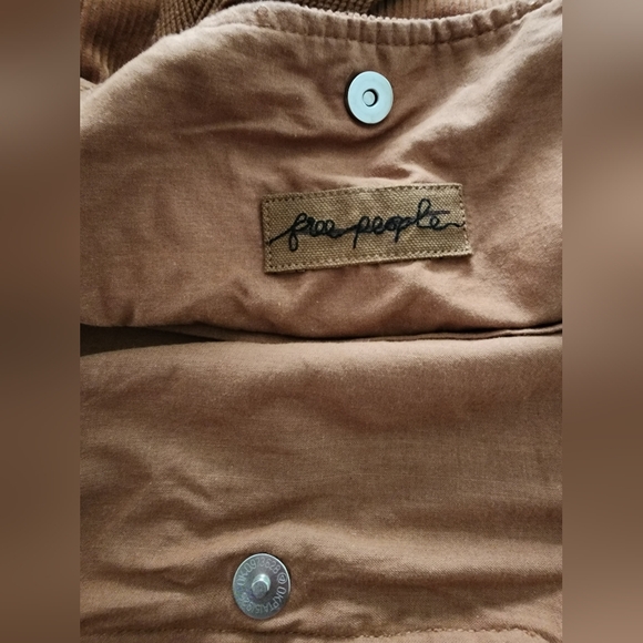 Free People NWOT Large MEGA Corduroy Tote - Picture 9 of 16